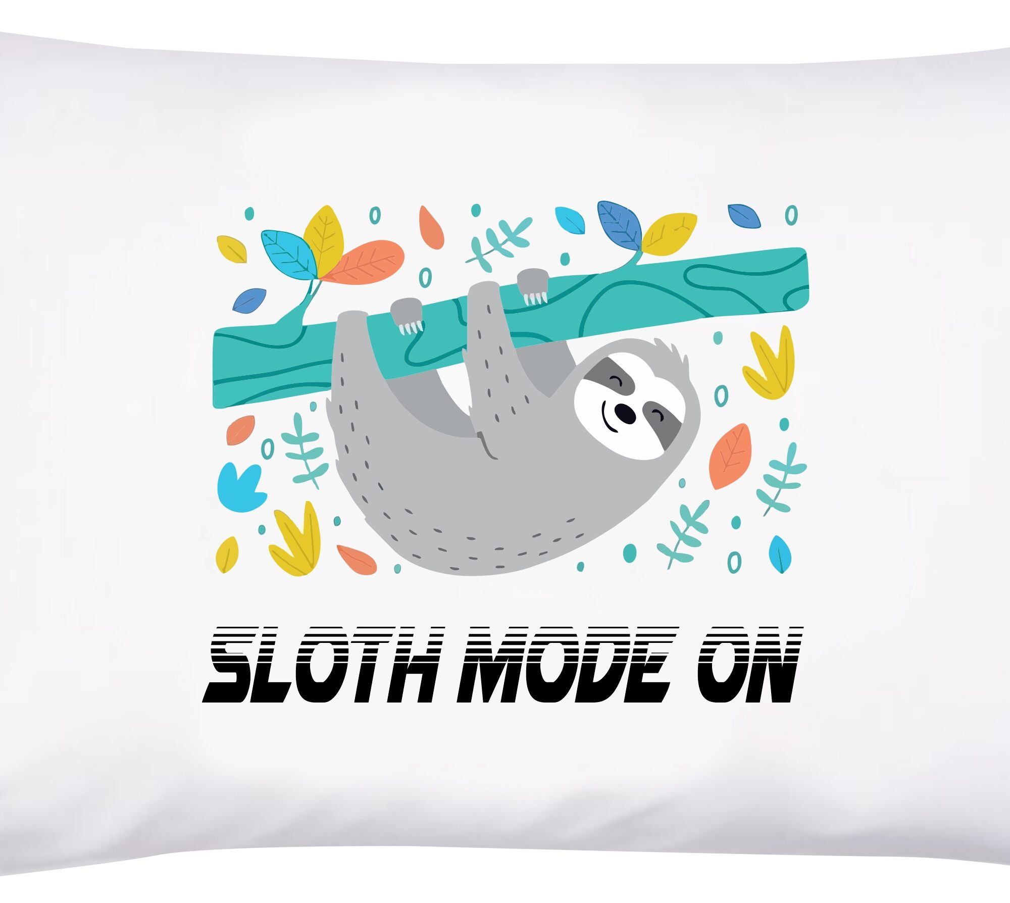 Pikkaboo Pillowcase Cover for Kids - Sloth