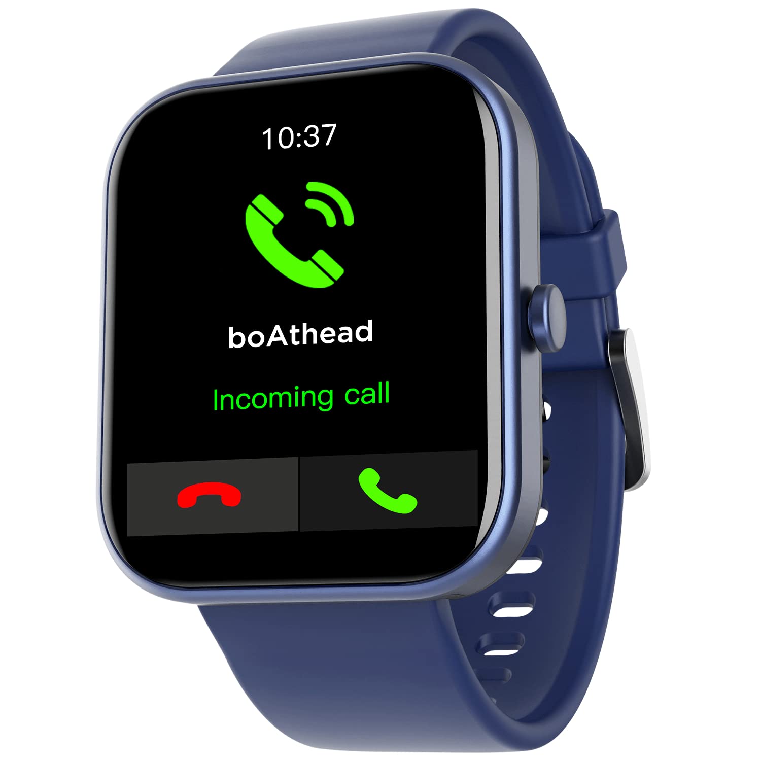 boAt Newly Launched Wave Electra with 1.81" HD Display, Smart Calling with Ultra-Seamless BT Calling Chip,20 Built-in Watch Faces,100 + Sports Modes,Menu Personalization,in-Built Games(Deep Blue)