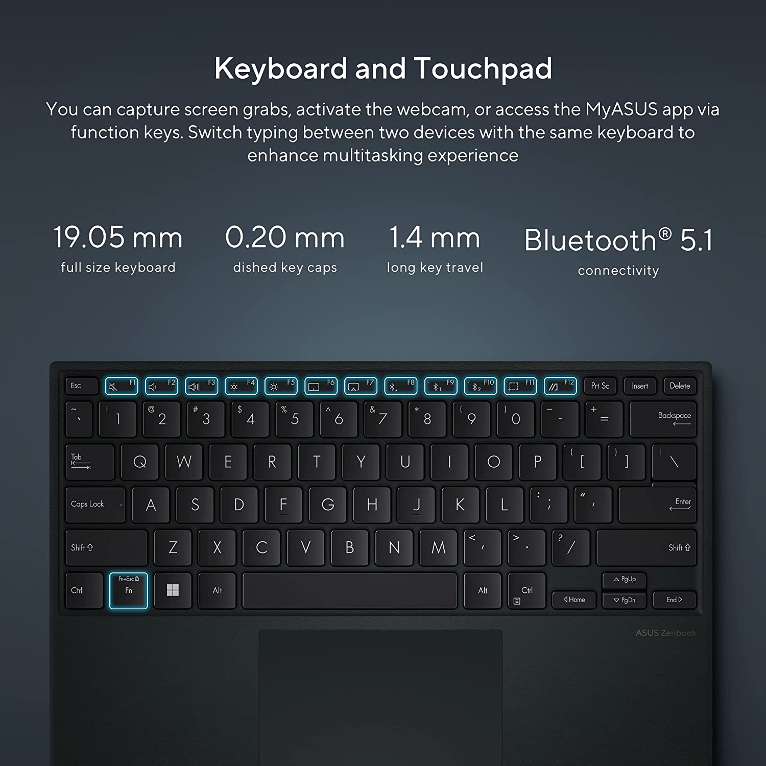 ASUS ZenBook 17 Fold OLED Laptop, 17.3” 4:3 Touch True Black 500 Display, Intel Evo Platform: Core i7-1250U CPU, Iris Xe Graphics, 16GB RAM, 1TB SSD, Windows 11 Pro, Tech Black, UX9702AA-XB79FT
