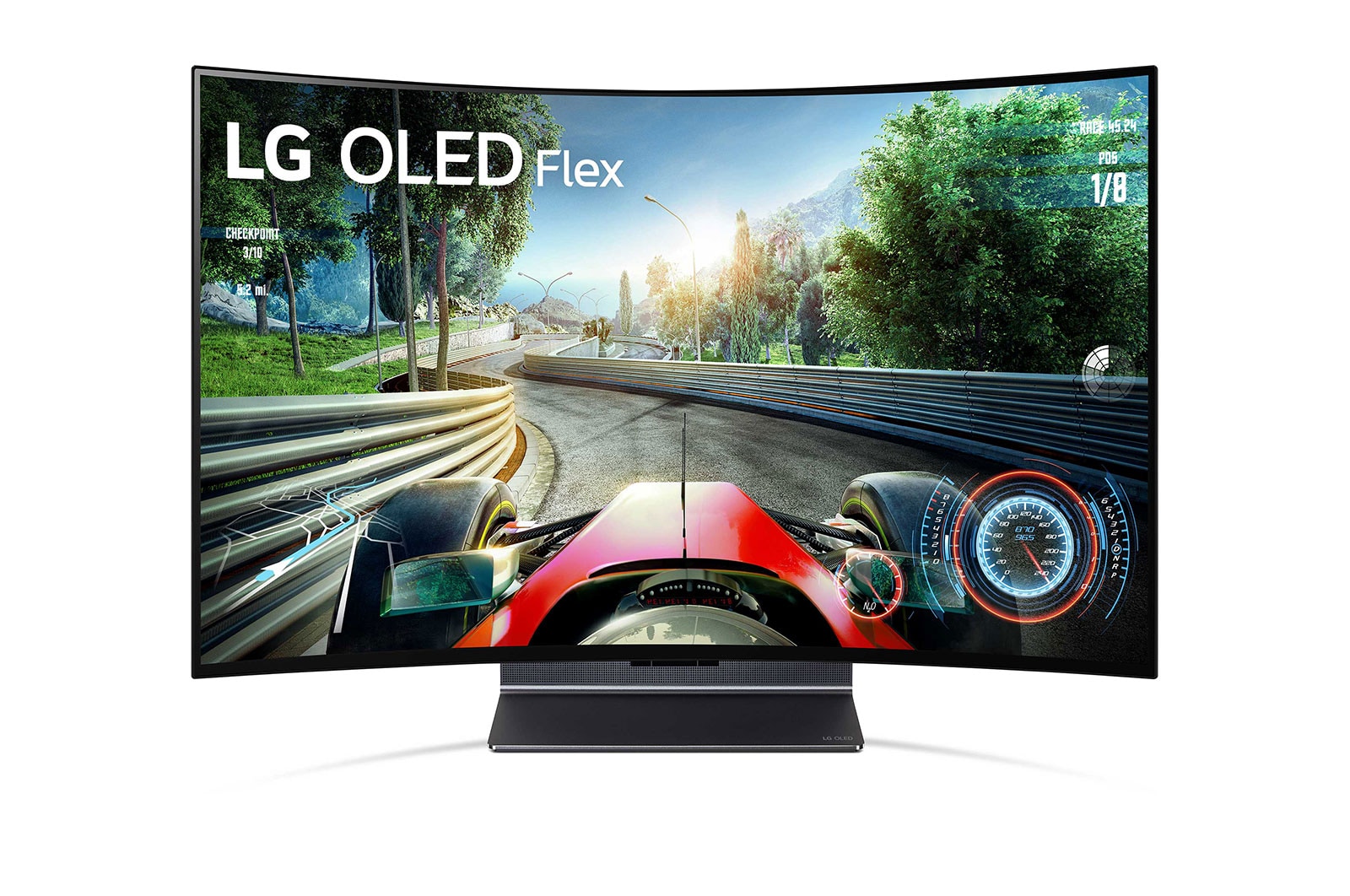 LG Flex 42LX3Q6LA 42" Smart 4K Ultra HD HDR OLED Gaming TV with Google Assistant & Amazon Alexa