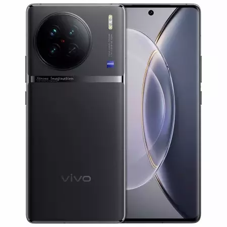 VIVO X90 5G 8GB RAM 128GB ROM Mobile Phone Dimensity 9200 6.78'' 120HZ OLED 50MP Camera 4800 mAh 120W Super Charge NFC Smartphone, Black