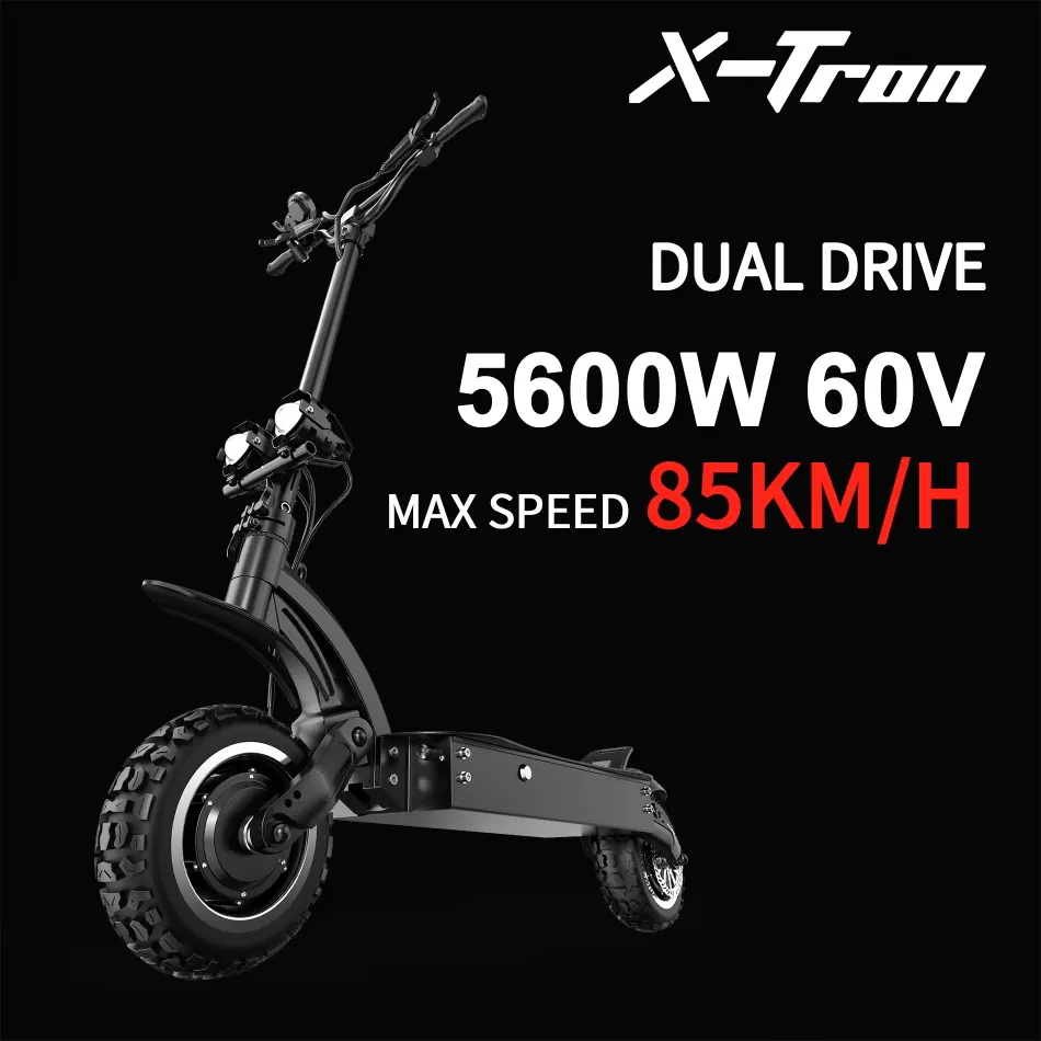 X-Tron X30 Motorcycle Adult Scooter 5600w Electric Scooter For Adult Thunder 60v Scooter