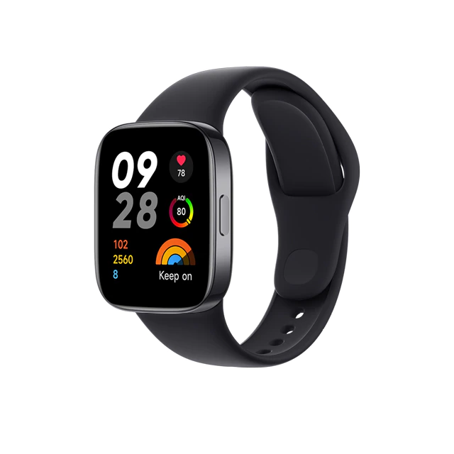 Xiaomi Redmi Watch 3 Smart Watch 1.75" AMOLED 60Hz Blood Oxygen Heart Rate Monitor 12 Days Battery life GPS Smartwatch 5ATM, White