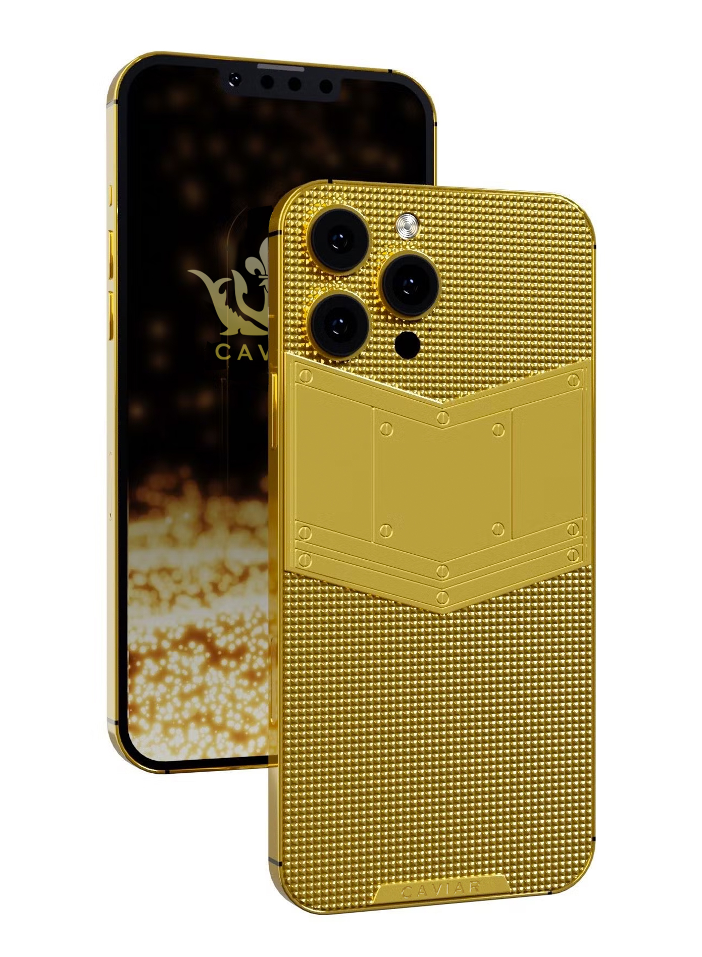 Caviar Luxury 24K Gold Customized iPhone 14 Pro Limited Edition 128 GB