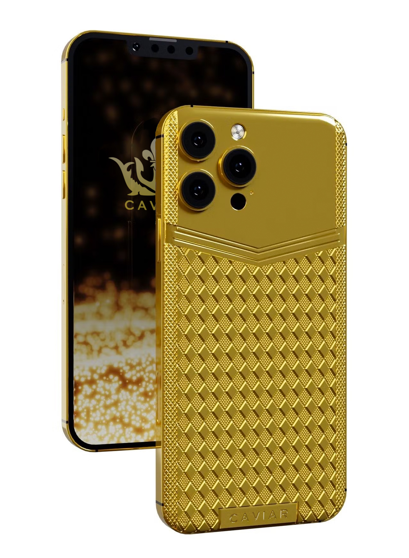 Caviar Luxury 24K Gold Customized iPhone 14 Pro Max Limited Edition 128 GB