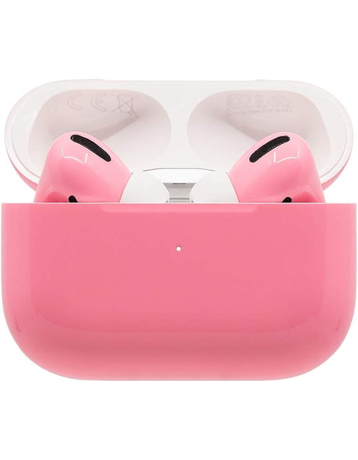Caviar Customized Airpods Pro (2nd Generation) Automotive Grade Scratch Resistant Paint Glossy Pink Bold