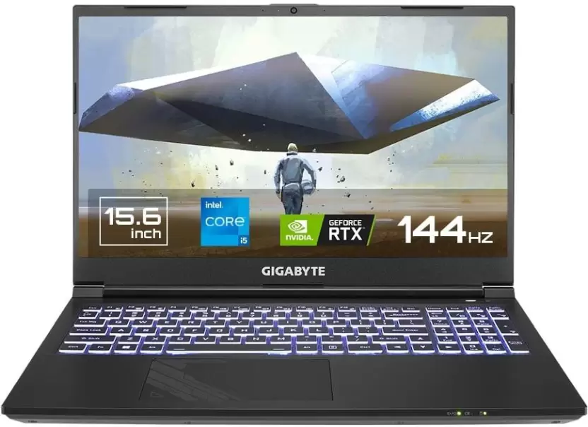 GIGABYTE G5 KE-52IN213SH Core i5 12th Gen - (16 GB/512 GB SSD/Windows 11 Home/6 GB Graphics/NVIDIA GeForce RTX 3060) RC55KE Gaming Laptop (15.6 inch, Black, 3.11 Kg)