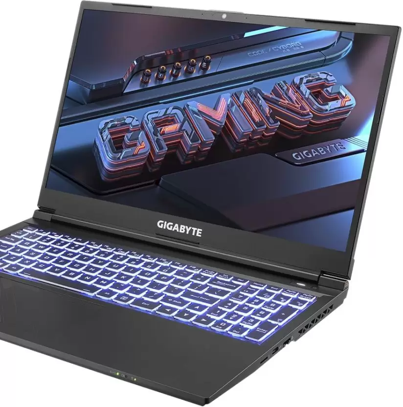GIGABYTE G5 GE-51IN213SH Core i5 12th Gen - (8 GB/512 GB SSD/Windows 11 Home/4 GB Graphics/NVIDIA GeForce RTX 3050) RC55GE Gaming Laptop (15.6 inch, Black, 3.11 Kg)