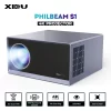 XIDU PhilBeam S1 Projector 4K Android 9.0 Native Full HD 1080P 12000 Lumens Bluetooth 5.0 Keystone 5G WiFi Daylight Outdoor Home Theater