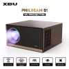 XIDU PhilBeam S1 Projector 4K Android 9.0 Native Full HD 1080P 12000 Lumens Bluetooth 5.0 Keystone 5G WiFi Daylight Outdoor Home Theater, Space Gray