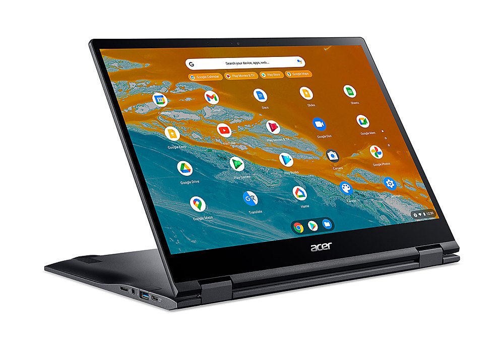 Acer - Chromebook Spin 513 - 13.5" Touch 100% sRGB Display - MediaTek Kompanio 1380 - 8GB LPDDR4X - 128GB eMMC - Chrome OS