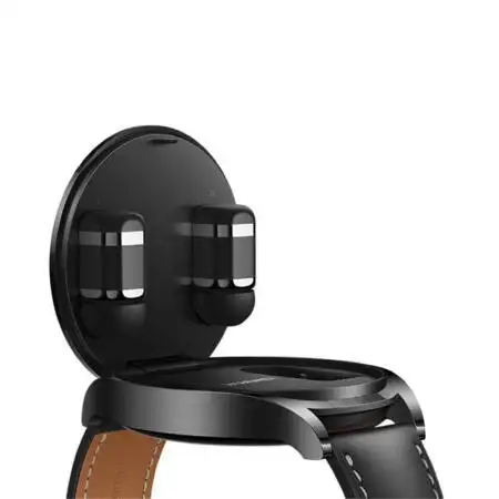 HUAWEI Watch Buds Earphone Watch 2-in-1 Smart Watch Noise Reduction Call Blood Oxygen Monitoring Strong Battery Life, Khaki