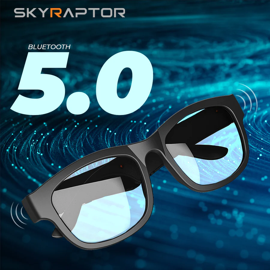 JUST CORSECA Skyraptor (Smart Glasses, Black)