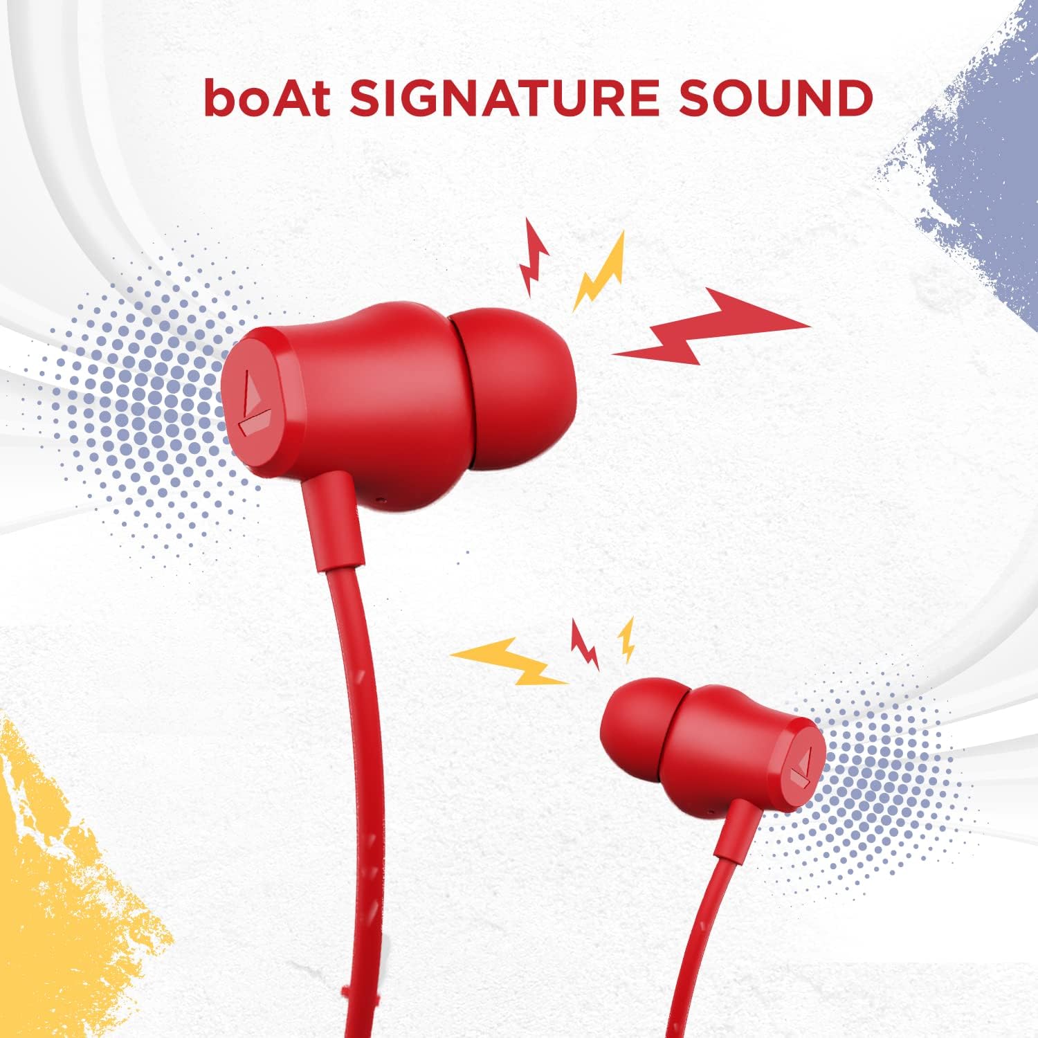 boAt Newly Launched Rockerz 378 Bluetooth Neckband with Spatial Bionic Sound Tuned by THX, Beast™ Mode, ASAP™ Charge, Signature Sound, 25 Hours Playtime & BT v5.1(Vibrant Red)