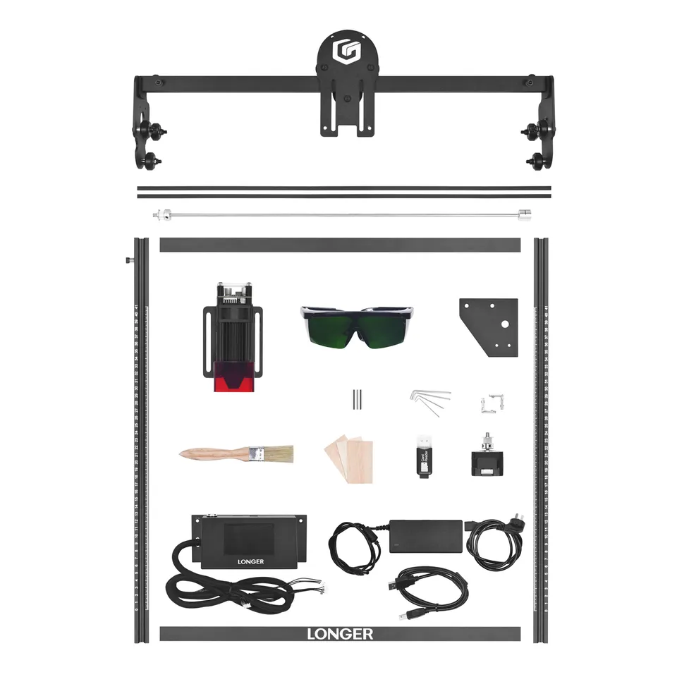 Longer RAY5 40W Laser Engraver Cutting Machine Cutter with Touch Screen at 5.5W Optical Output Power