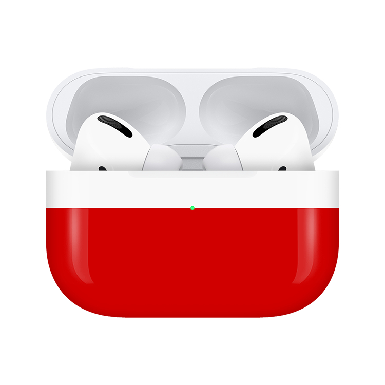 Caviar Customized Airpods Pro (2nd Generation) Glossy Poland Flag