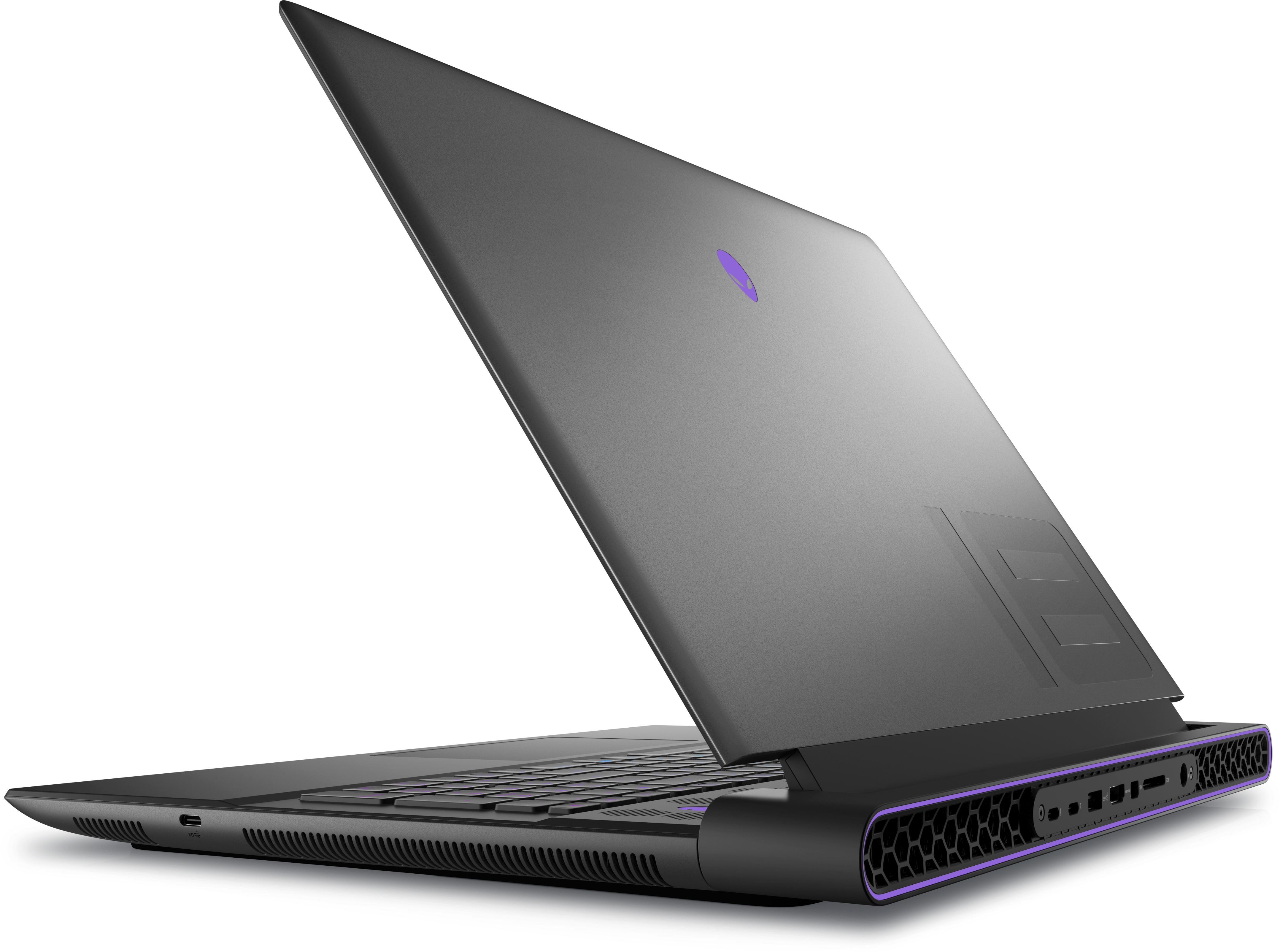 Dell Alienware M18 Gaming Laptop, 13th Gen Intel Core i9 13900HX (24-Core, 36MB L3 Cache, Up to 5.4 GHz Max Turbo), Windows 11 Pro, English, French, Spanish, NVIDIA GeForce RTX 4080 12GB GDDR6, RAM 32GB 2x16GB DDR5 4800MHz, 1TB Hard Drive PCIe NVMe M.2 SSD, 18" QHD+ (2560x1600) 165Hz Display 3ms ComfortView Plus, NVIDIA G-SYNC + DDS 100% DCI-P3 Color Gamut, Dark Metallic Moon with Alienware CherryMX Ultra Low-Profile Mechanical Keyboard With Per-Key AlienFX Lighting - US English