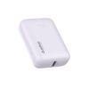 Stuffcool 10000mAh Palm Smallest QC PD 20W Type C Super Premium Mini Powerbank, Charges Any iPhone 50% in 30 mins (Glazed White/Lilac)