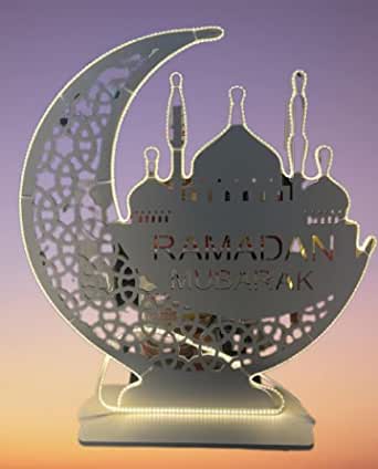 Ramadan Eid Mubarak with LED string Light