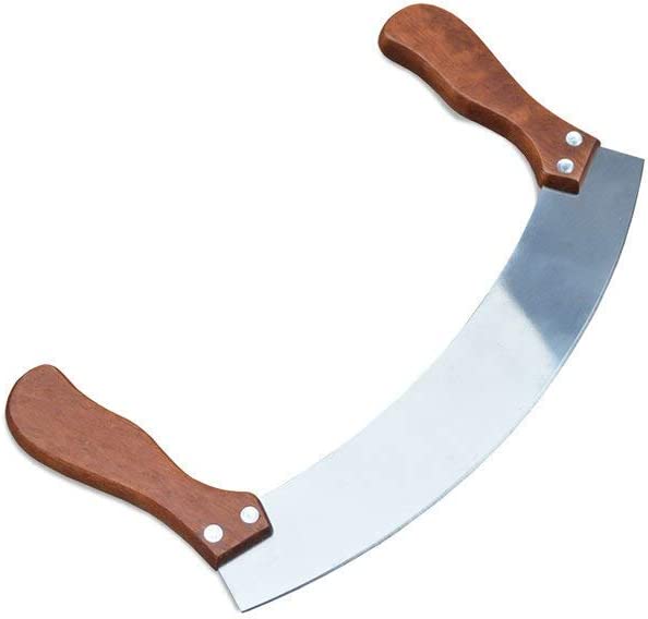 Mezzaluna Knife Rocking Pizza Cutter Buy Online at Best Price in UAE Qonooz