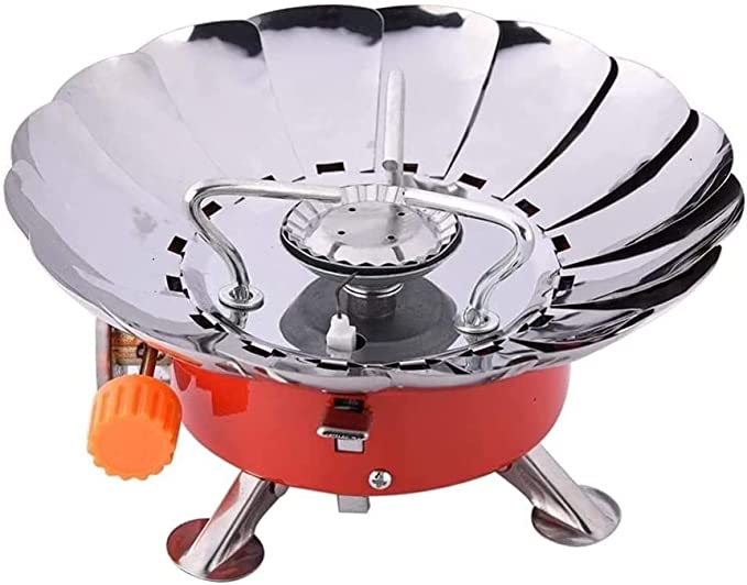 Windproof Stove Cooker Cookware Gas Burner for Camping Picnic Cookout BBQ