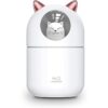 Cat Humidifier Cool Mist Humidifier for Home, Cute Cat Night Light
