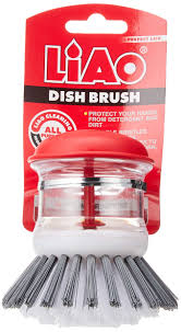 Dishes Brush With Soap Dispenser