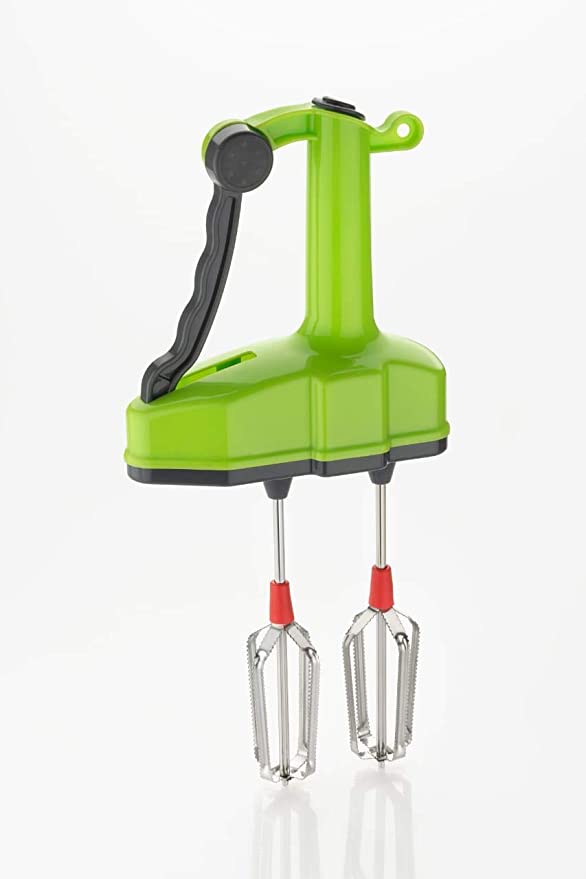 Hand Power Free Blender with Double Blade Blender and Beater with High Speed Operation (Multi Color)