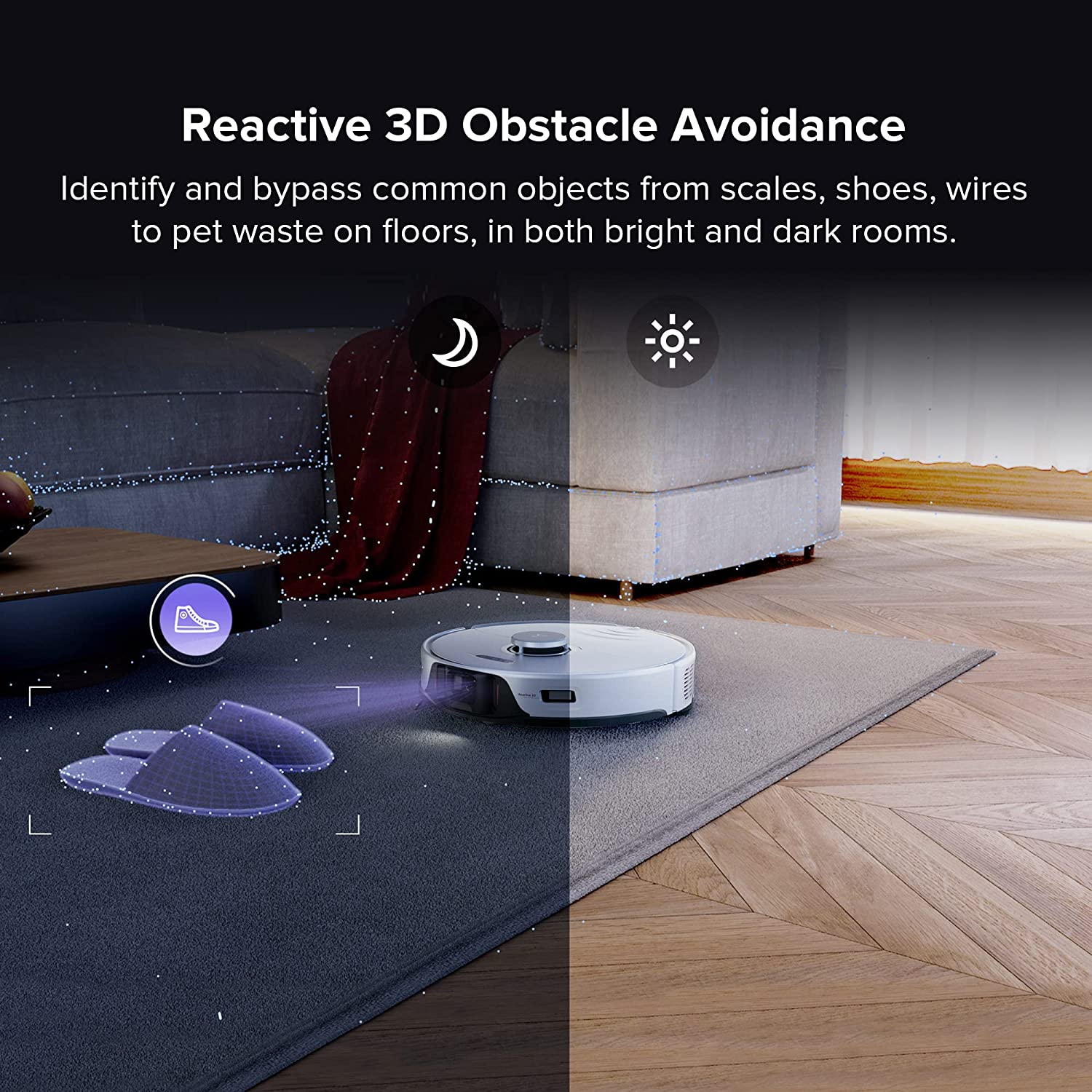 Roborock S8 Pro Ultra Robot Vacuum and Mop, Auto-Drying, Self-Washing, Liftable Dual Brush & Sonic Mop, 6000Pa Suction, Self-Refilling, Self-Emptying, Reactive 3D Obstacle Avoidance, White