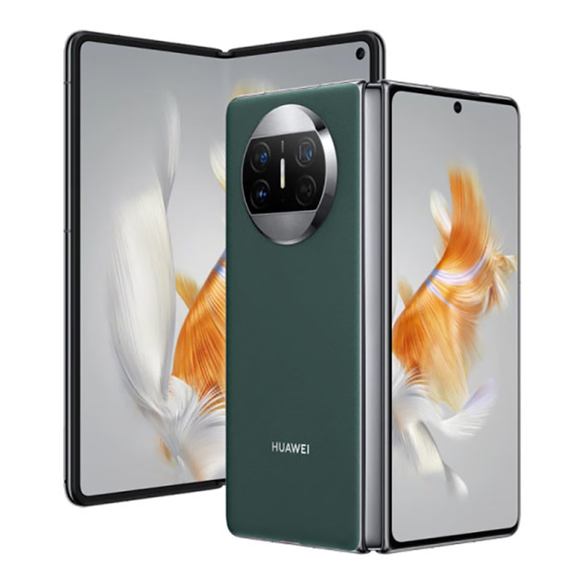 Huawei Mate X3 Folded Screen Mobile Phone 256GB Snapdragon 8+ Gen 1 Octa core HarmonyOS 3.1 50MP Rear Three Cameras 4800mAh 66W NFC, Purple