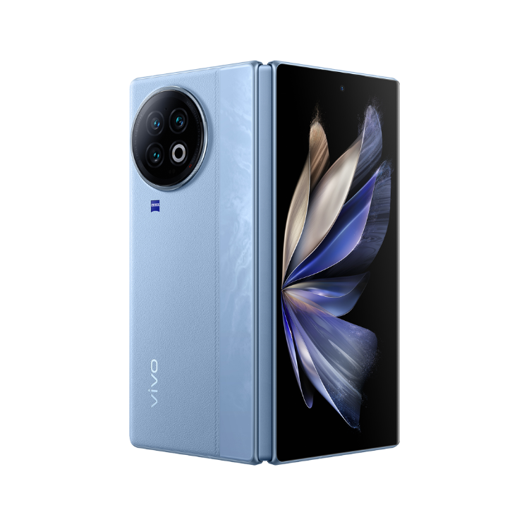 Vivo X Fold 2 Smartphone 12GB+256GB Snapdragon 8 Gen2 8.03'' 2K E6 AMOLED 120W Charge 50W Wireless 50MP NFC Mobile Phone, Blue