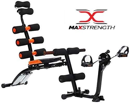 Six Pack Care With Pedal, Fitness Machine Abdominal Exercise, Multi Color