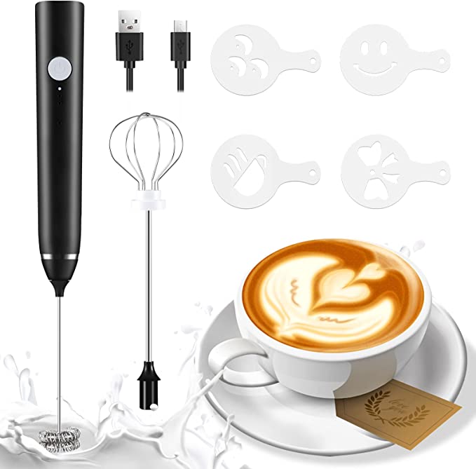 Milk Frother, USB Rechargeable,