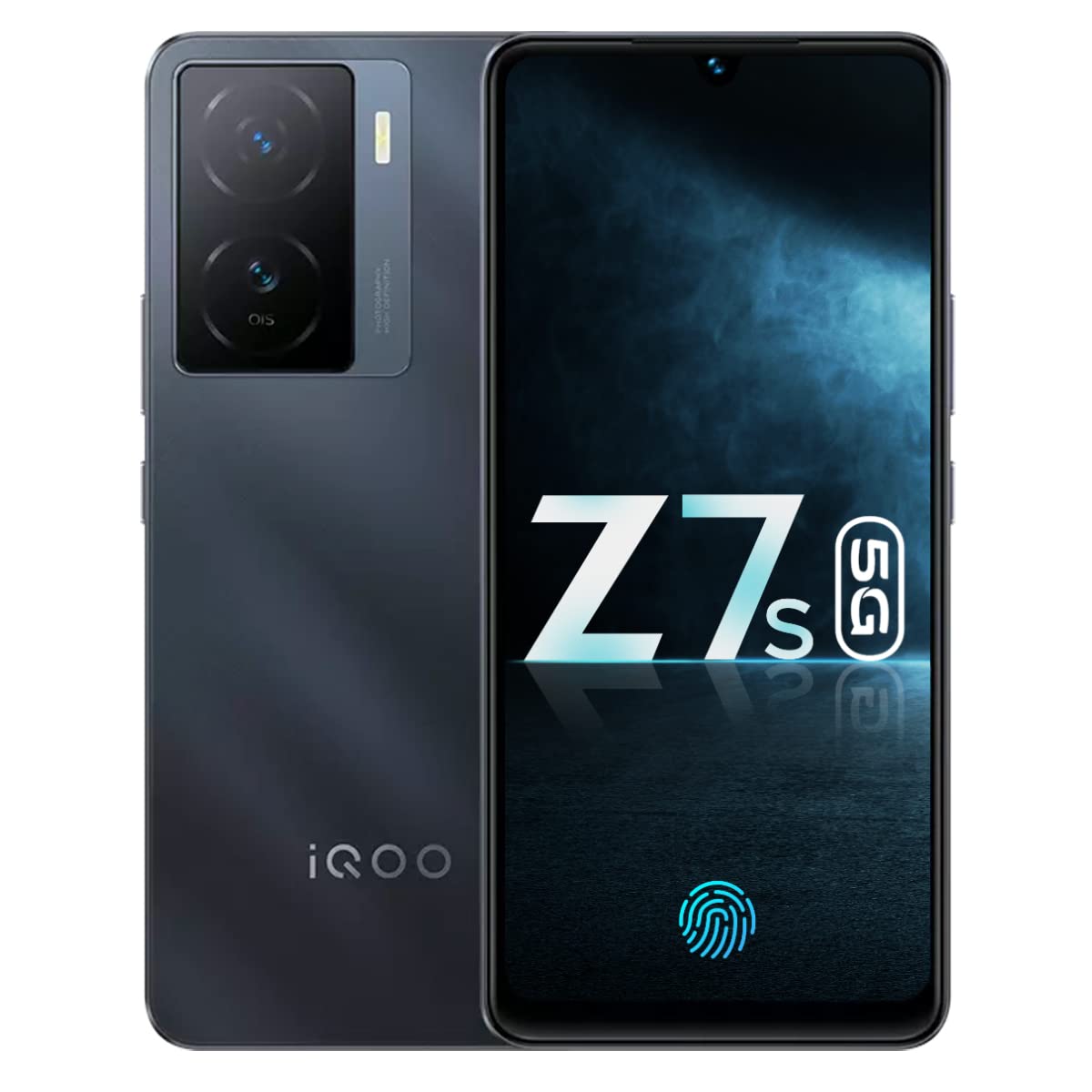 iQOO Z7s 5G by vivo (Norway Blue, 6GB RAM, 128GB Storage) | Ultra Bright AMOLED Display | Snapdragon 695 5G 6nm Processor | 64 MP OIS Ultra Stable Camera | 44WFlashCharge