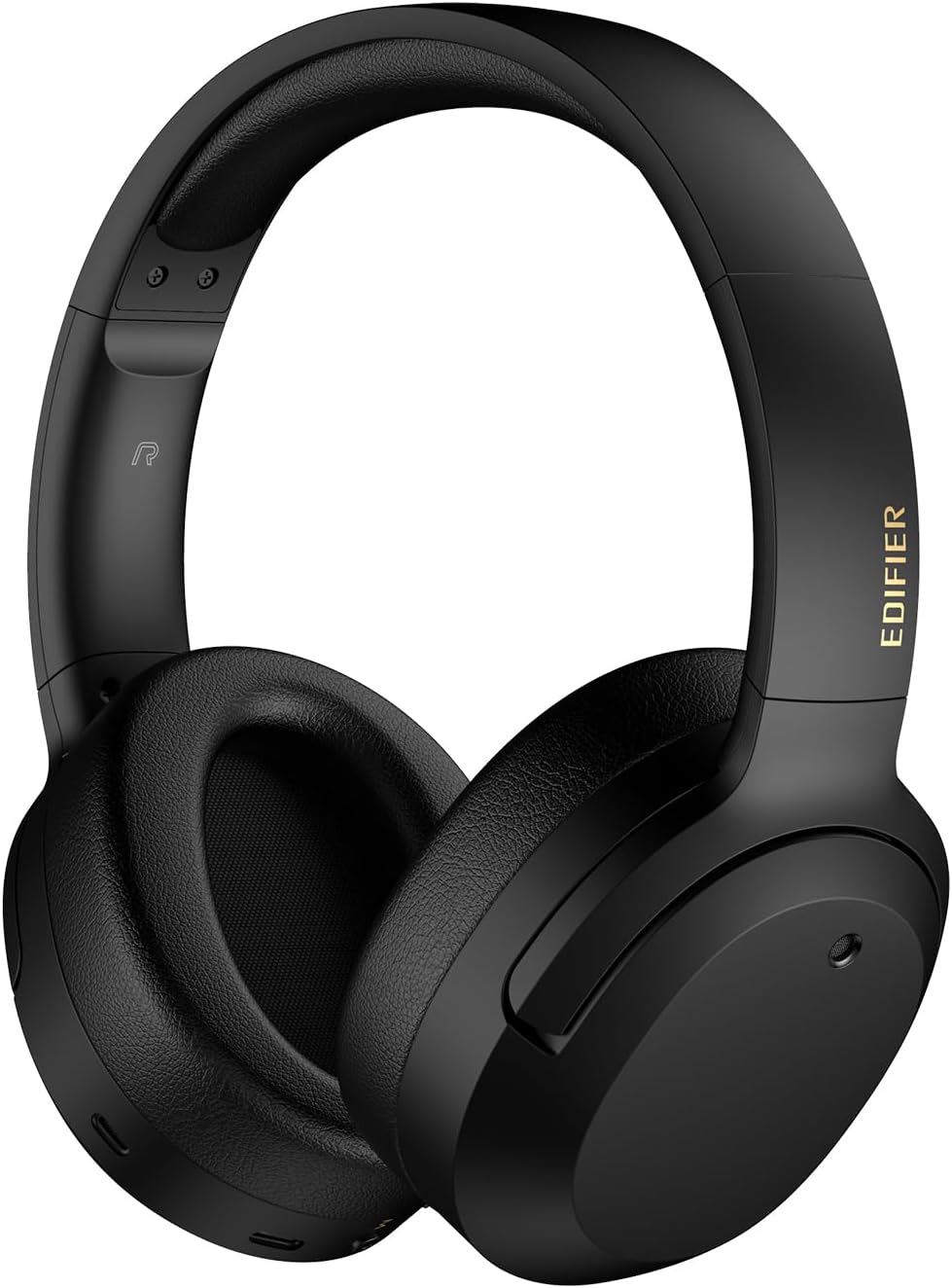 Edifier W820NB Plus Hybrid Active Noise Cancelling Headphones - LDAC Codec - Hi-Res Audio Wireless & Wired - Fast Charge - Over Ear Bluetooth V5.2 Headphones for Travel/Home/Office- Ivory