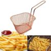 Stainless Steel Mini Frying Net Square Block Mesh Kitchen Tools