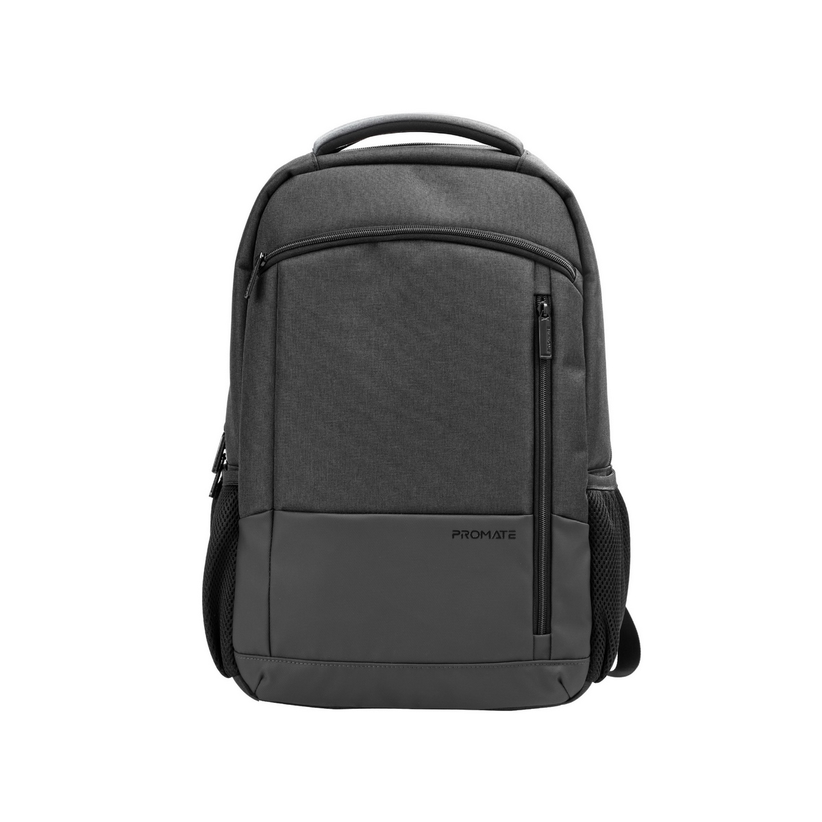Promate Laptop Backpack, SleekComfort Lightweight 15.6” Laptop Backpack with Secure Zippers, Water-Resistance, Multiple Compartments and Tablet pocket for MacBook Air, iPad Air, Dell XPS 15, Satchel-BP