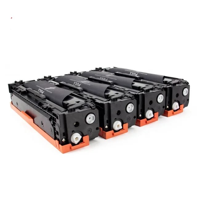 PrintCare Compatible Toner Cartridge Replacement for HP 201A CF400A CF401A CF402A CF403A (1 Black, 1 Cyan, 1 Magenta, 1 Yellow, 4 Pack)