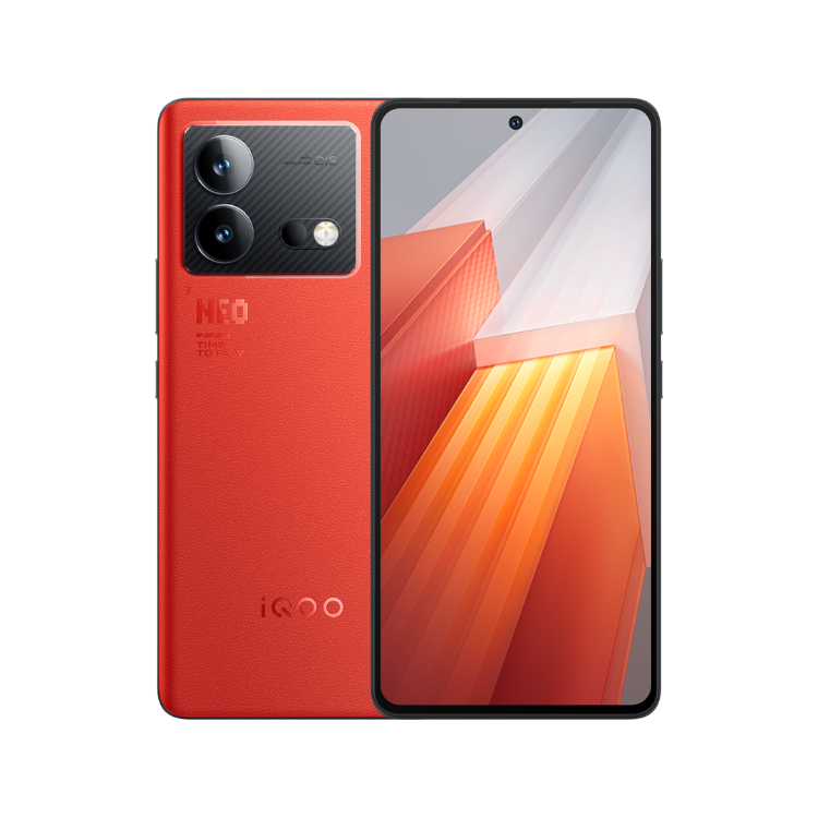 VIVO IQOO Neo 8 5G 12GB+256GB 6.78 Inch AMOLED Snapdragon 8+ Gen 1 5000Mah 120W Super Charge 50MP NFC Android 13, Red