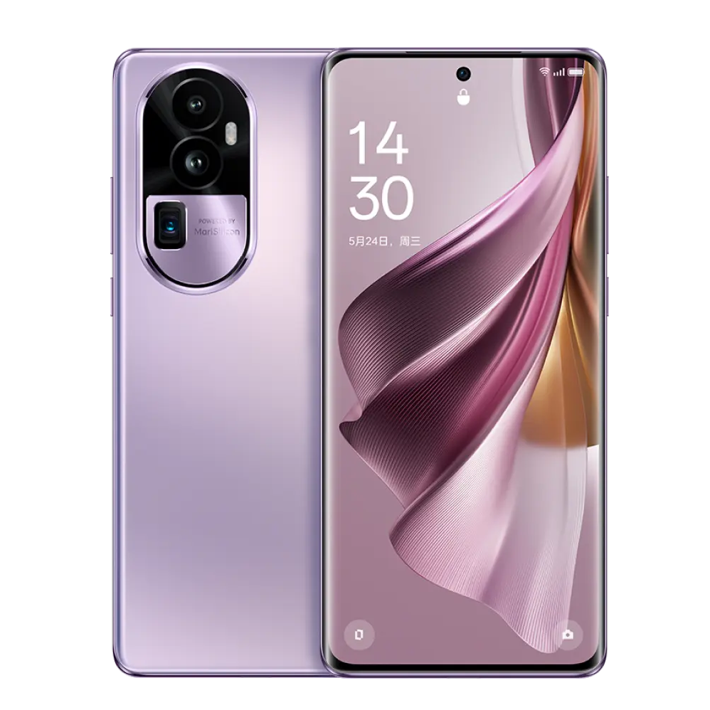 OPPO Reno 10 Pro Plus 5G Mobile Phone 16GB+256GB Snapdragon 8+ Gen1 6.74 1.5K OLED 50MP Camera 100W Charge NFC Smartphone, Purple
