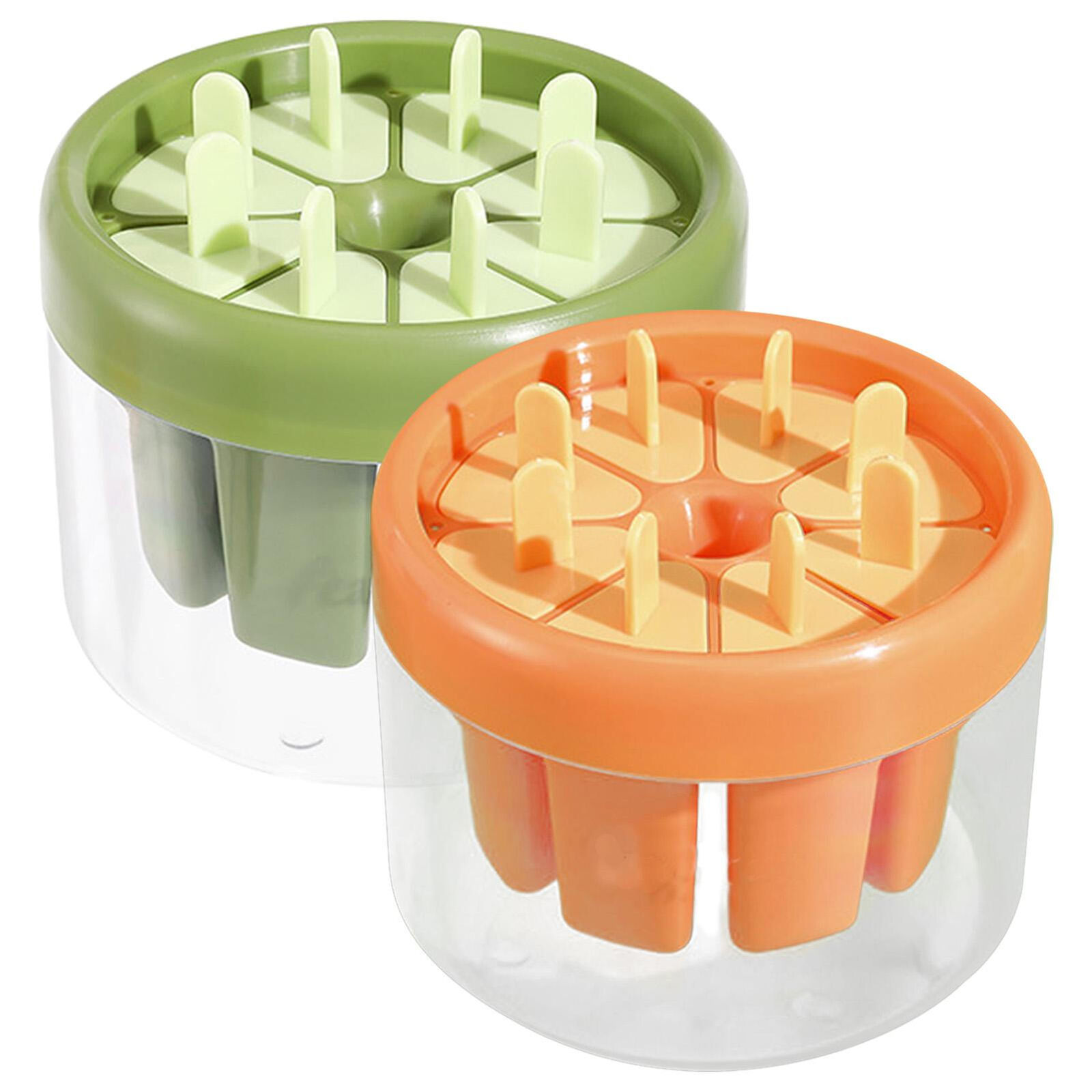 Frozen Ice Cream Molds Juice Popsicle Maker Lolly Pop Mould 8-Cells