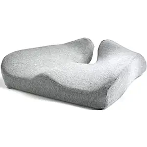 Seat Cushion for Tailbone Cooling Gel Foam Relieves Lower Back Pain Orthopedic Pillow Ideal for Any Chair, Car Seat Height Raiser