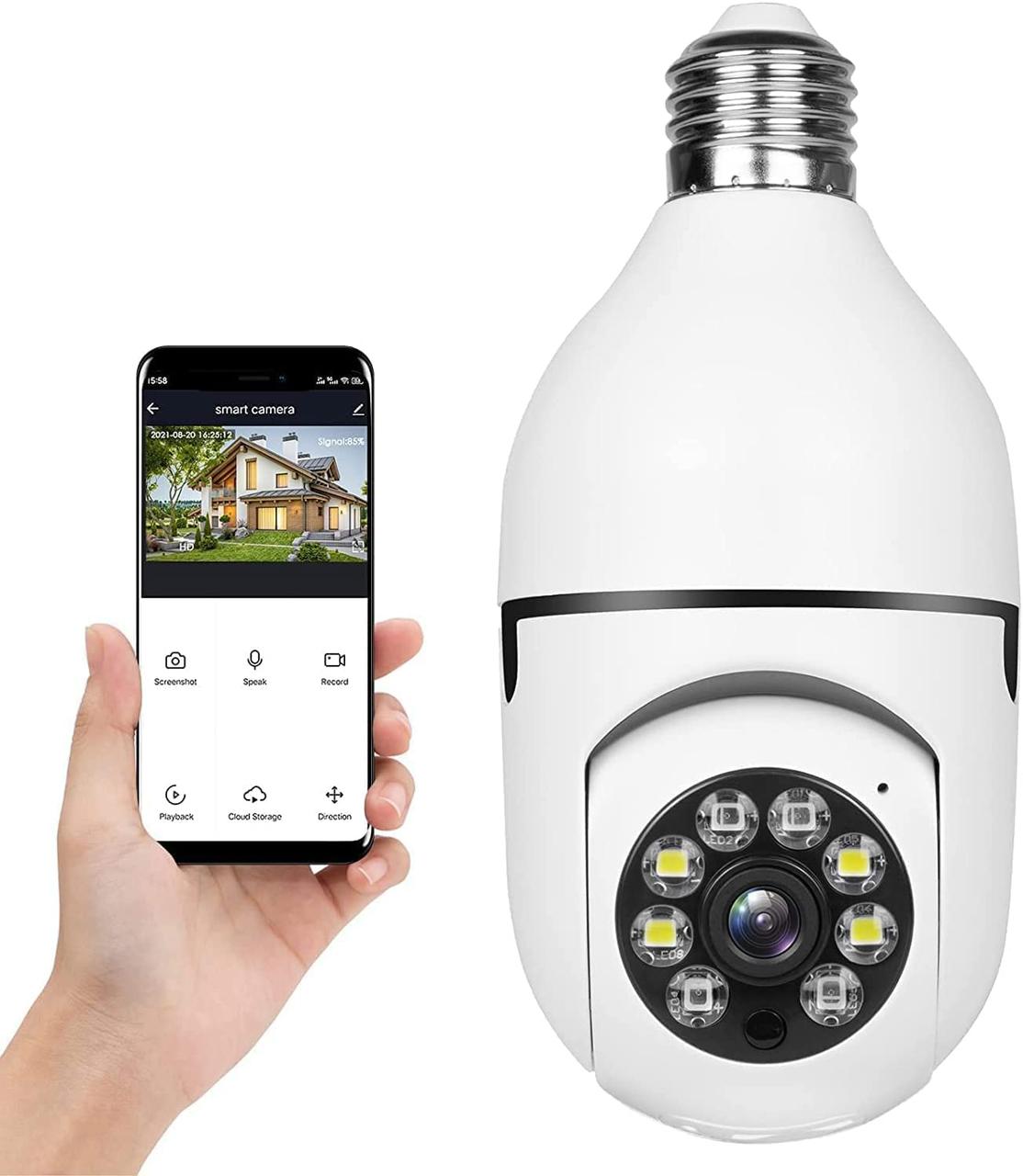 Light Bulb Camera Security Camera