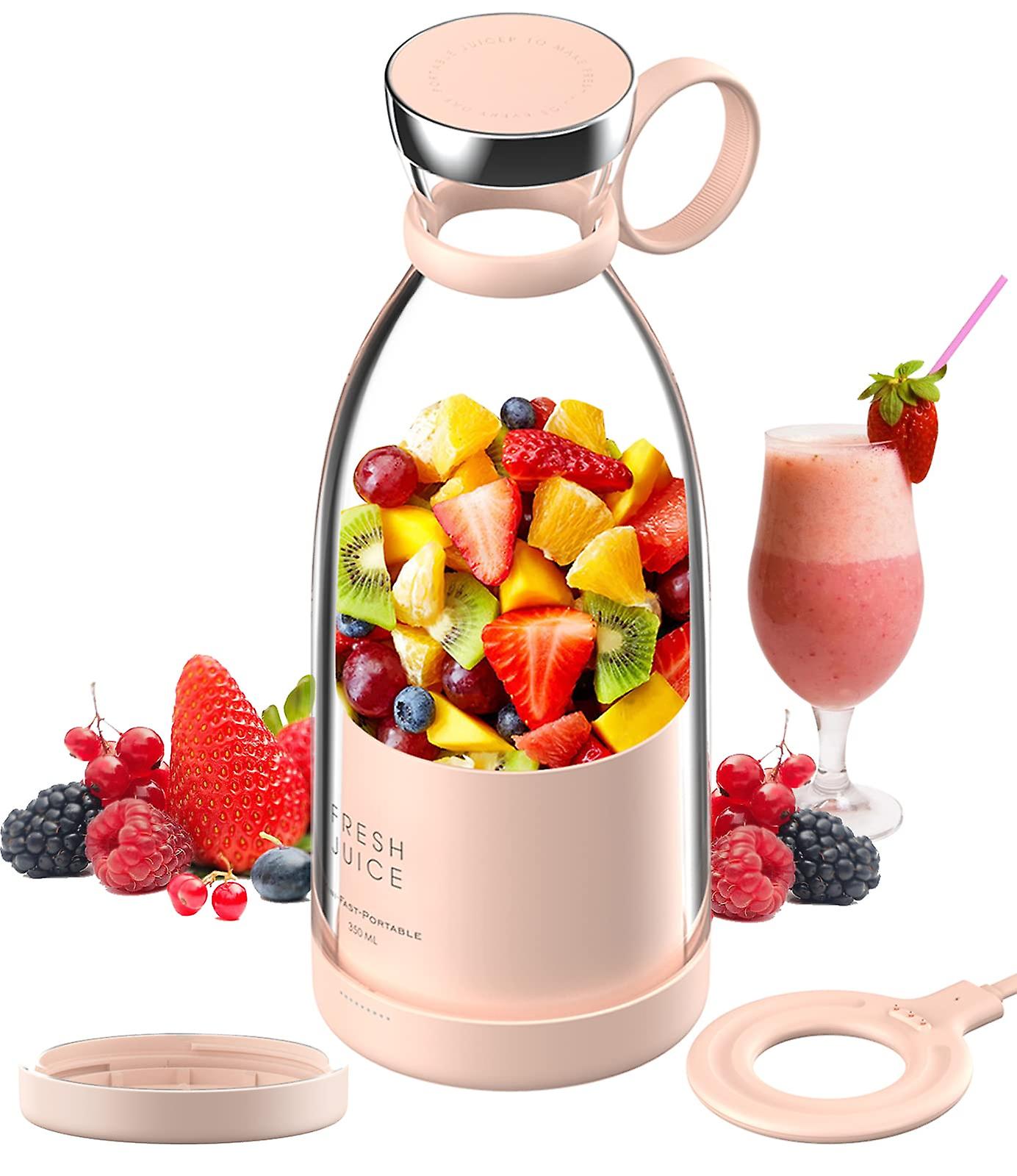 Portable Blender, USB Rechargeable Mini Juicer Blender, Personal Size Blender for Juices, Shakes and Smoothies
