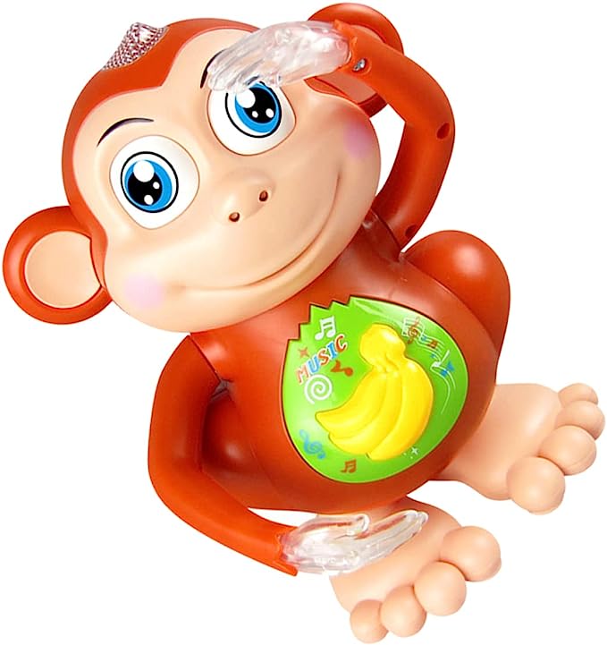 Educational Monkey Musical Toy, Baby Musical Toy, Dancing Monkey Toy, Musical Animal