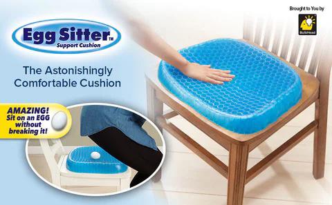 Buy Egg Sitter Seat Cushion With Non Slip Cover Breathable Honeycomb Design  Absorbs Pressure Points Enhanced Version Combination Blue 37 X 35.5 X 5cm  Online