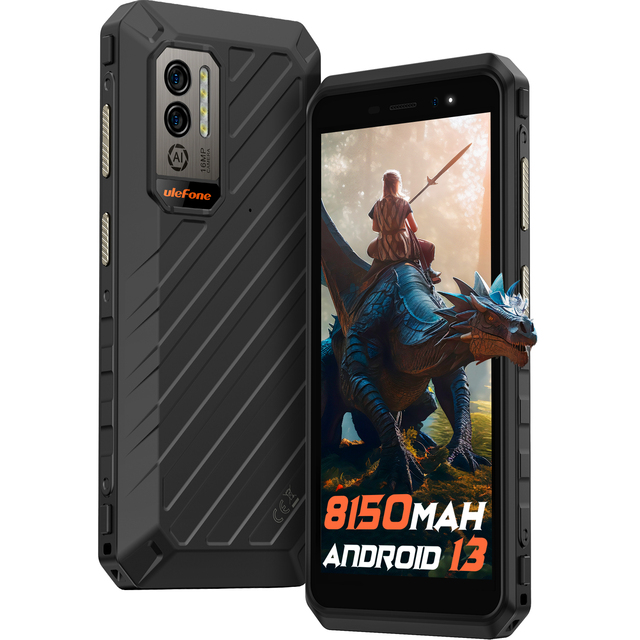 Ulefone Power Armor X11 Rugged Phone 8150 mAh 8GB RAM 32GB ROM Waterproof Smartphone NFC 2.4G/5G WiFi Mobile Phone