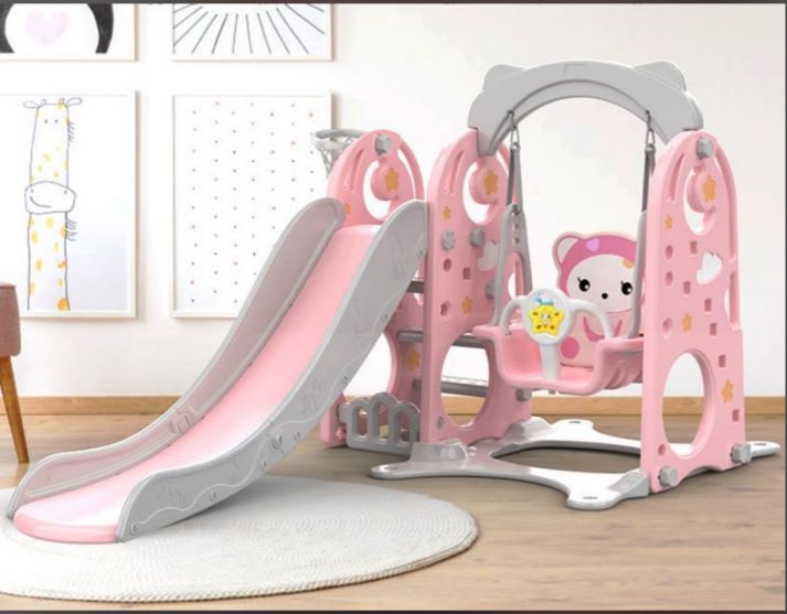 Slides And Swings For Children Swing Three In A Slide Toy