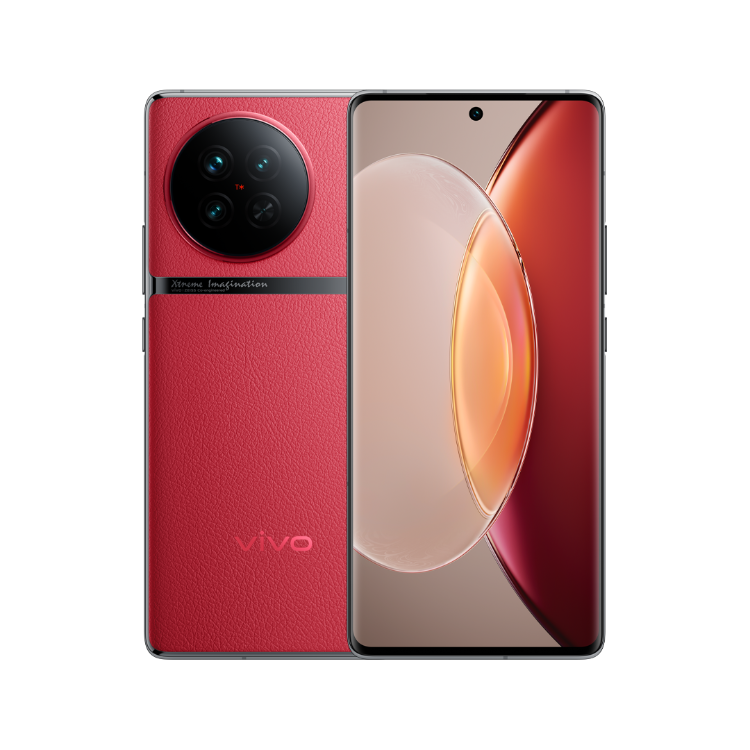 VIVO X90s 5G 8GB+256GB 6.78 Inch AMOLED Dimensity 9200 Plus Octa Core 120W SuperFlash Charge 50M Triple Camera NFC, Red