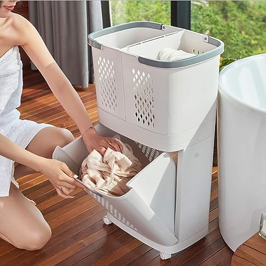 Removable Laundry Basket Classification Thickened Storage Rack Household Storage Bucket